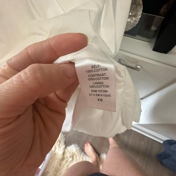 Tuckernuck White Crochet Waist Summer Dress - Picture 5 of 5